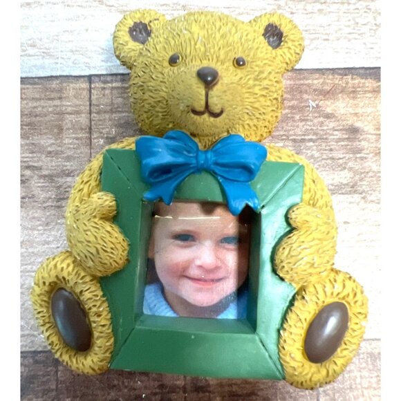 Sports & Bear-Themed Mini Magnet Picture Frame Set Of 3 - Picture 4 of 5